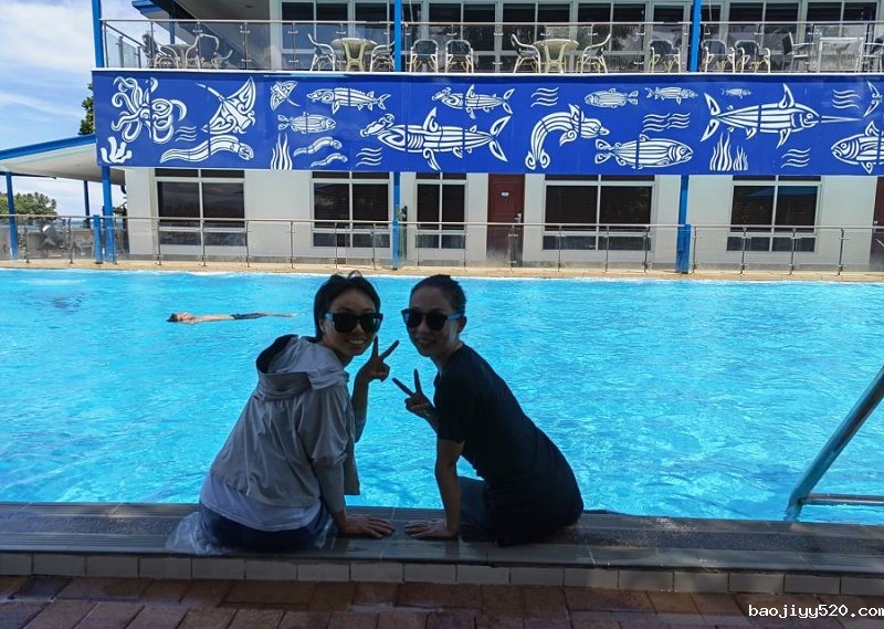 1 马当基地女职工齐聚海边